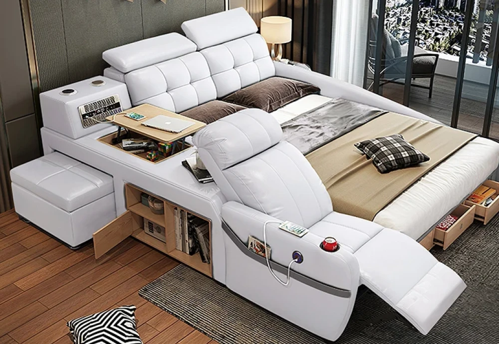 smart queen bed