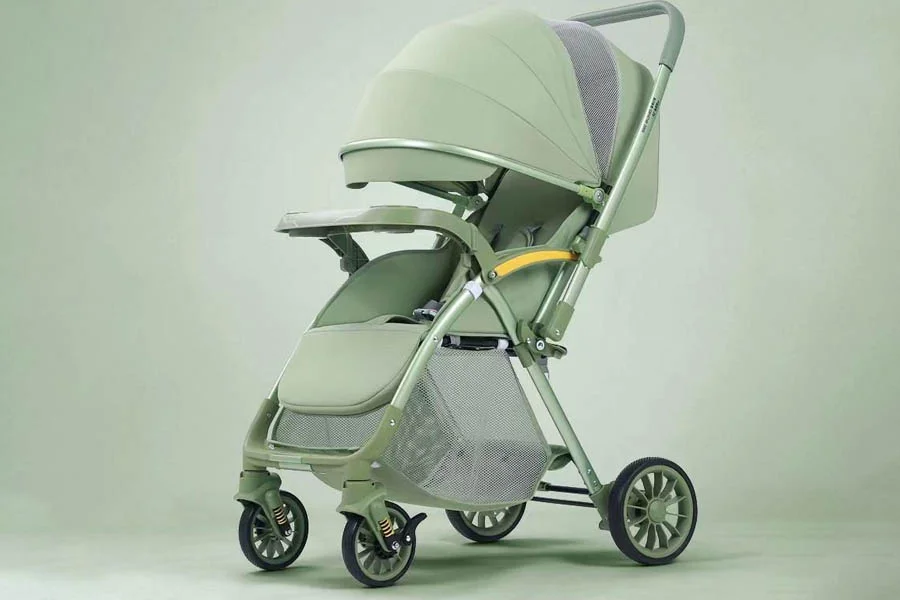 safety features high seat stroller