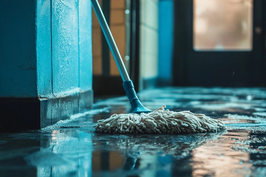 Cordless Swivel Spin Mop