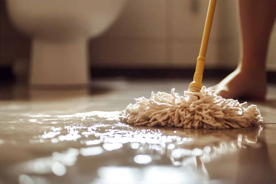 Cordless Swivel Spin Mop