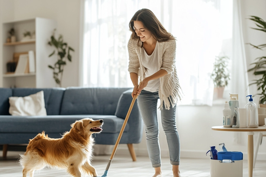 Adjustable Cordless Electric Mop