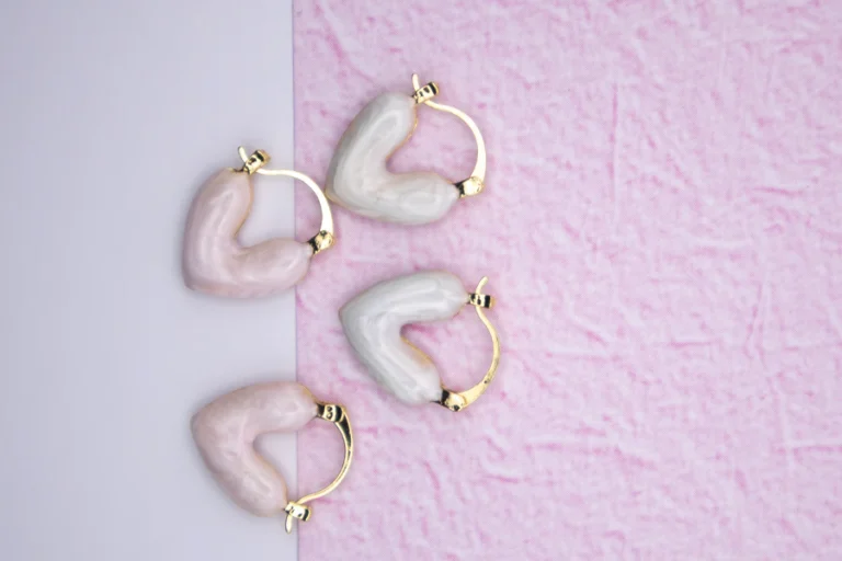 Sophisticated Heart Earrings for Women