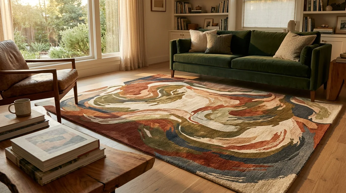Abstract Rugs: Modern or Traditional? How to Tell