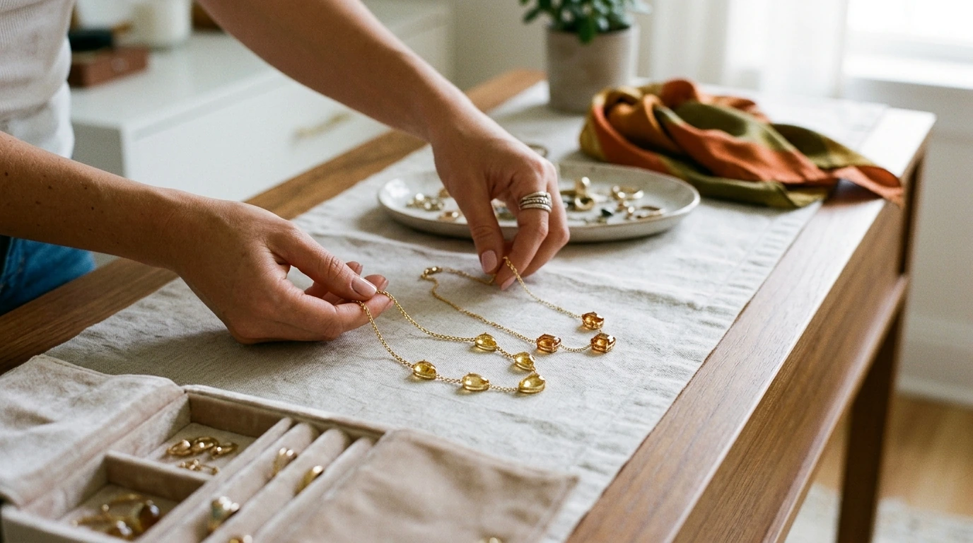 Citrine and Topaz Together: Styling & Metal Tips