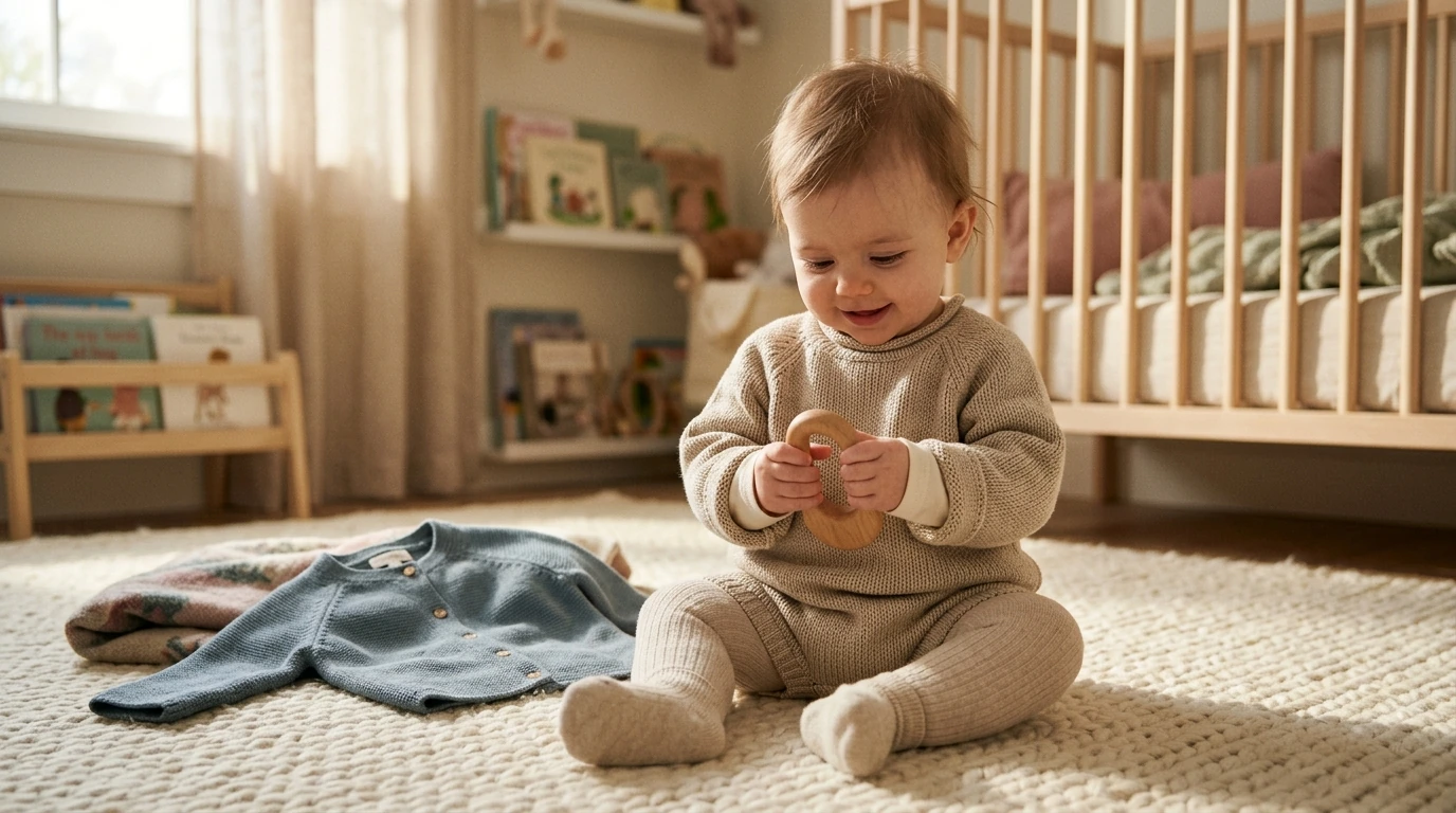 Cozy Knitted Baby Girl Sweater & Shorts Set Guide