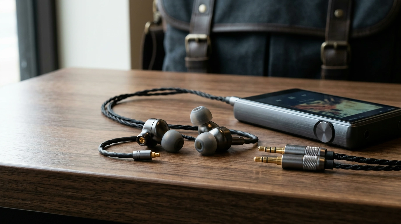 Hi-Res Dynamic IEMs: MMCX Cable & Dual Plug Flex