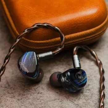 Clear 10mm IEMs: Detachable Copper Cable & Fit Tips