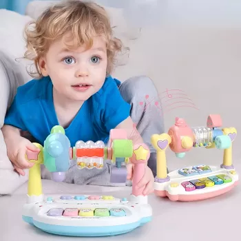 Baby Musical Piano Toy: Lights, Sounds & Learning